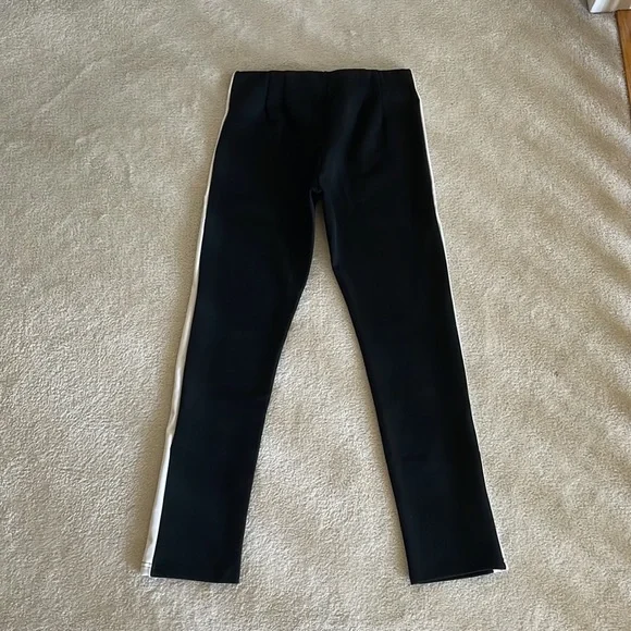 Anthro Black a pant with White stripe - Picture 3 of 8
